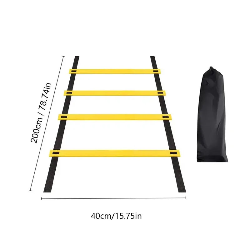 Agility Ladder Removable for Speed Training and Sports Flexibility Portable Agility Football Training Energy Ladder Equipment