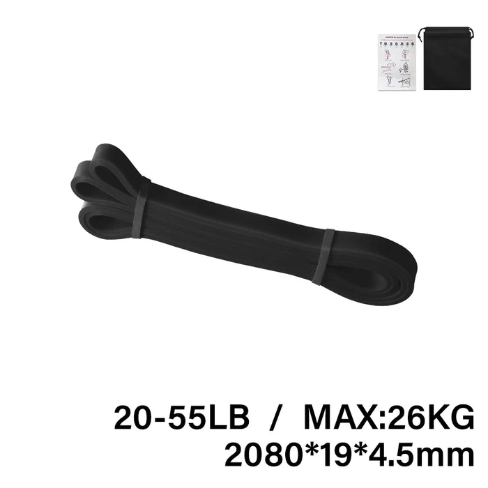 Workout Pilates Latex Resistance Band Exercise Elastic Band for Sport Strength Pull up Assist Band Heavy Duty Fitness Equipment