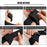 Weightlifting Straps Dropshipping 1 Pair Lifting Wrist Anti-Slip Silicone Strength Training Strap Hand Grips Wrist Support