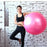 Yoga Balance Ball – Anti-Burst Inflatable Exercise Ball for Fitness, Pilates, Pregnancy & Home Workouts