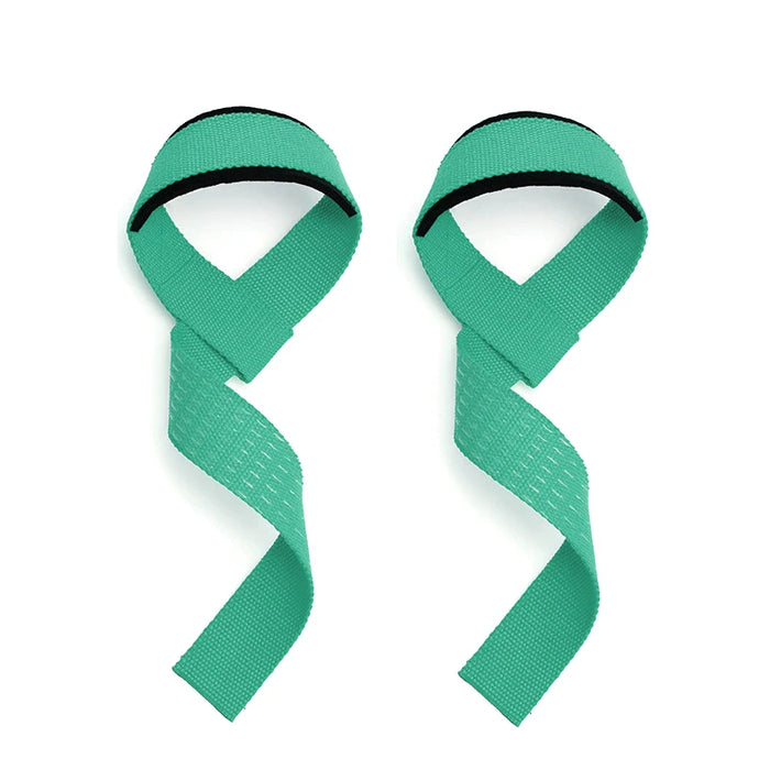 Weightlifting Straps Dropshipping 1 Pair Lifting Wrist Anti-Slip Silicone Strength Training Strap Hand Grips Wrist Support