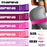 Portable Fitness Workout Equipment Rubber Resistance Bands Yoga Gym Elastic Gum Strength Pilates Crossfit Women Weight Sports